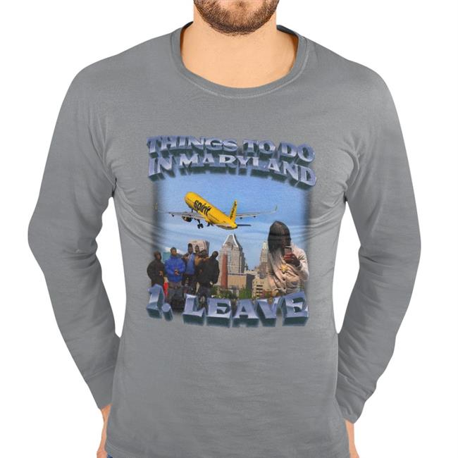 Swag Stimulus Merch Thing To Do In Maryland Leave Sweatshirt