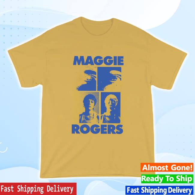 Official Maggie Rogers Store Merch Mustard Grid Classic Shirt Maggierogers Shop