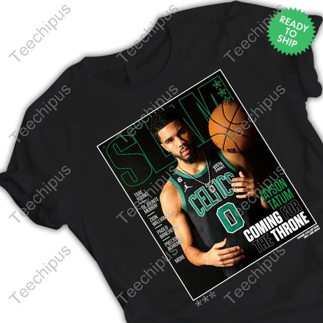 Becca Alam Jayson Tatum Coming For The Throne T-Shirt