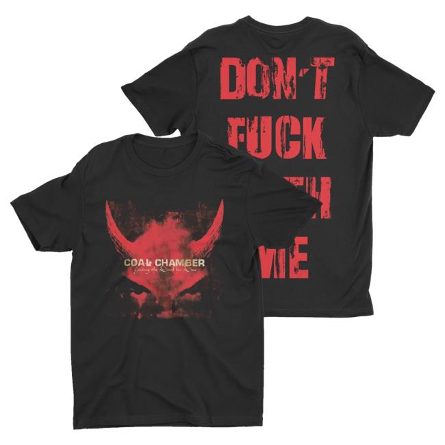 Official Night Shift Merch Store Coal Chamber - Giving The Devil His Due T Shirt NightShiftMerch