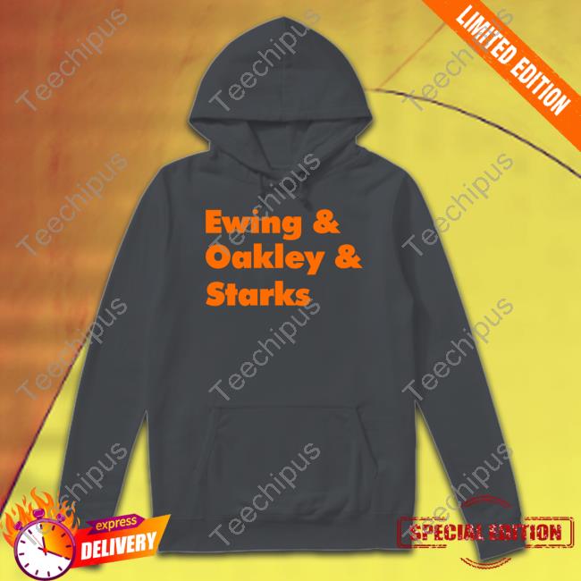 Ewing Oakley Starks Shirts New York Knicks Ewing Oakley Starks Tee Shirt