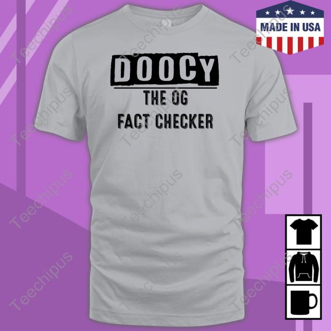Doocy The Og Fact Checker Tee