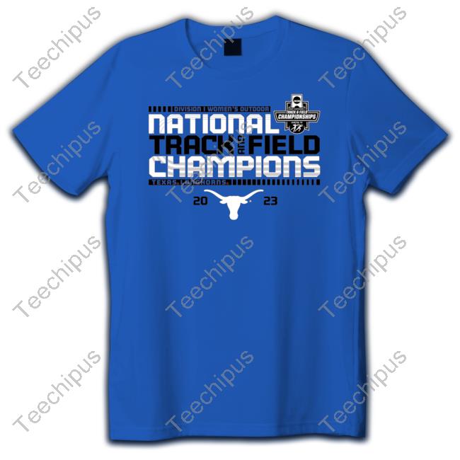 Big12sports Store Texas Orange Texas Longhorns 2023 Ncaa Women's Outdoor Track & Field National Champions Sweatshirt