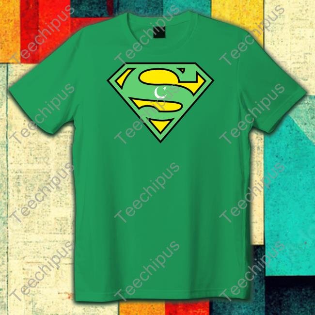 Superman Flag Pakistani Shirts Denniscricket