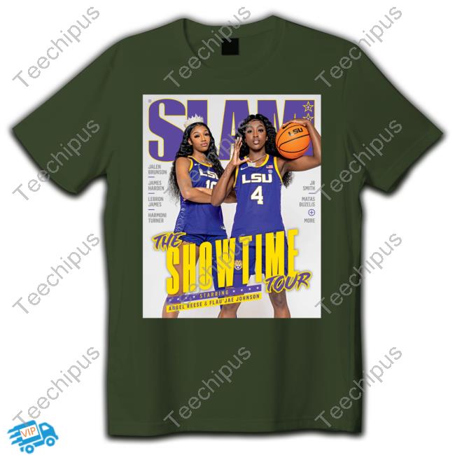 The Showtime Starring Angel Reese And Flau Jae Johnson Shirt