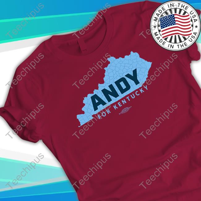 Nice Andy For Kentucky Map Shirt T-Shirt Andy For Kentucky Map