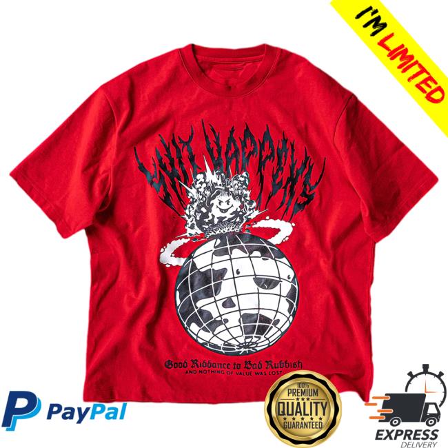 Official Shirtz Cool Merch The Shit Happens How Sad Too Bad Popover Shirt