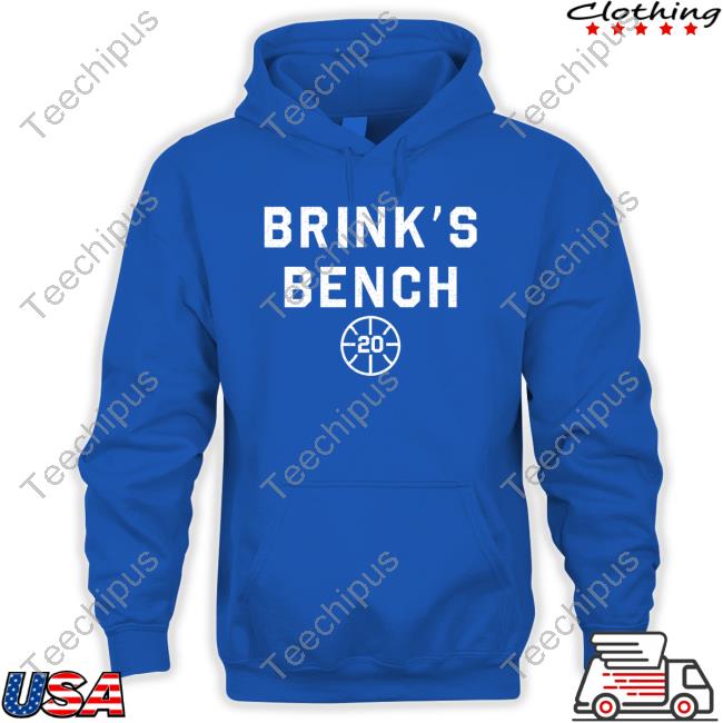 Brinks Bench Hoodie Iowa Brinks Bench New Shirt