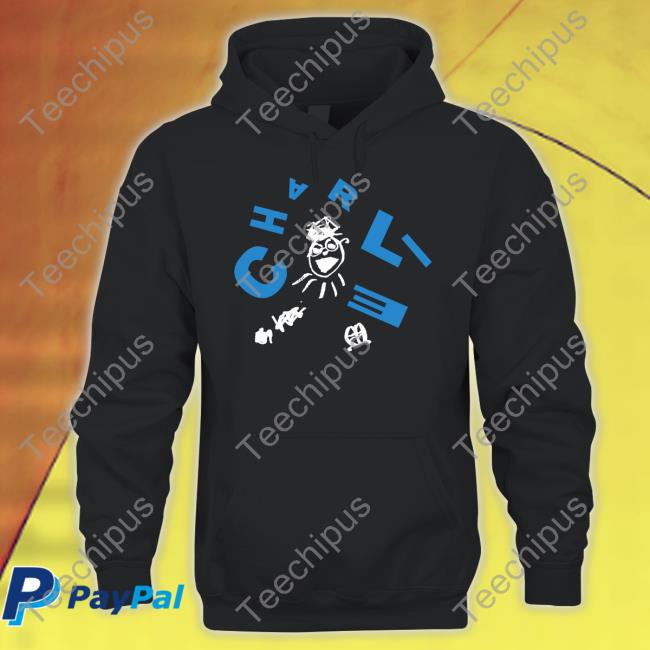 Charlie Scribble Face Long Sleeve Tee Shirt