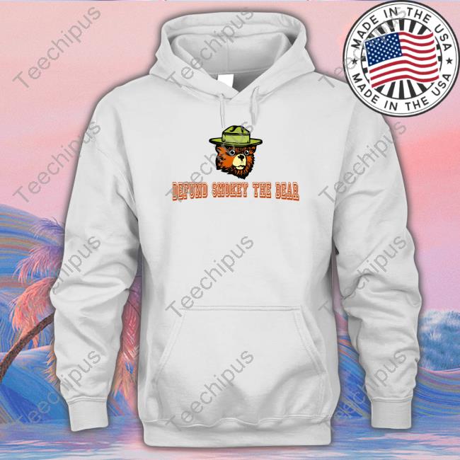 Niceshirtthanks Defund Smokey The Bear Tee Shirt
