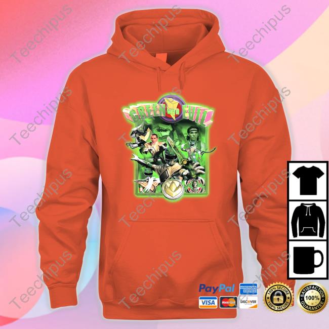 Tycun Green With Evil Mighty Morphin Power Rangers Sweatshirt