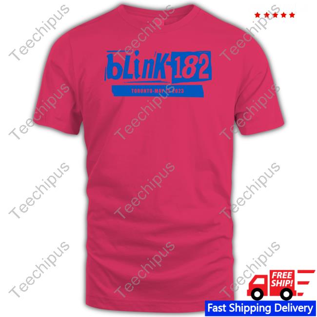 Blink 182 Toronto May 15 2023 Hooded Sweatshirt