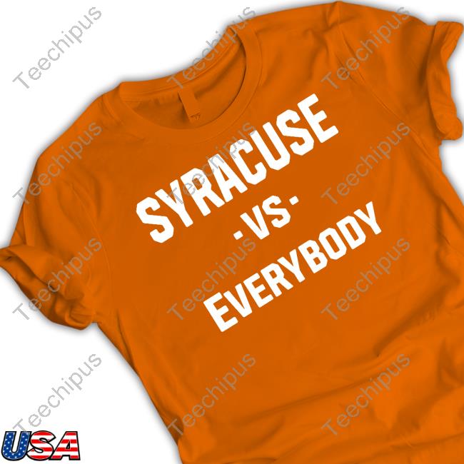 Orangewear Syracuse Vs Everybody Shirts John Gillon Syracuse Vs Everybody Shirt