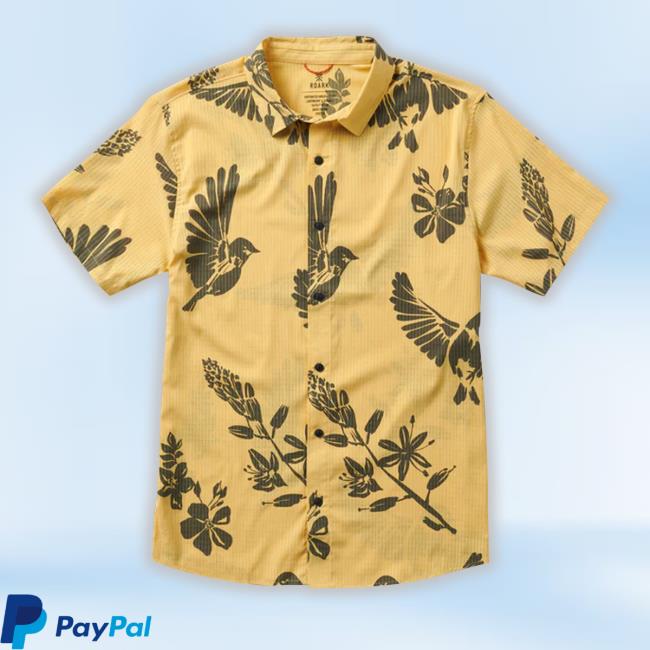 Roark Merch Bless Up Breathable Stretch Hawaiian New Shirt