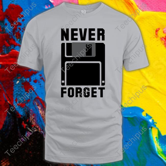 Never Forget Floppy Disk Long Sleeve