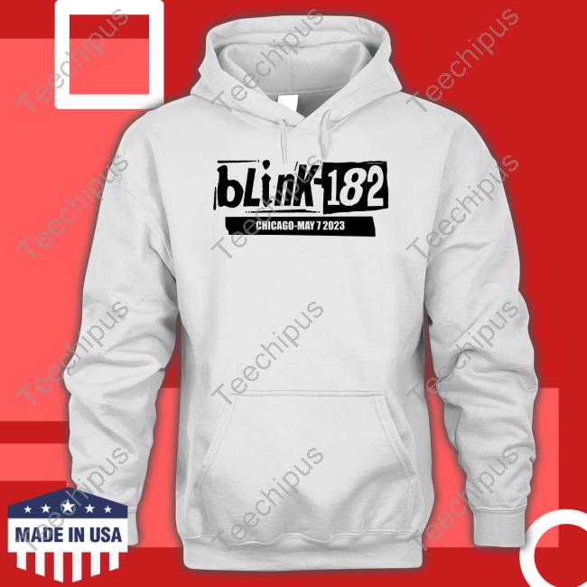 Blink 182 Chicago May 7 2023 Long Sleeve Tee