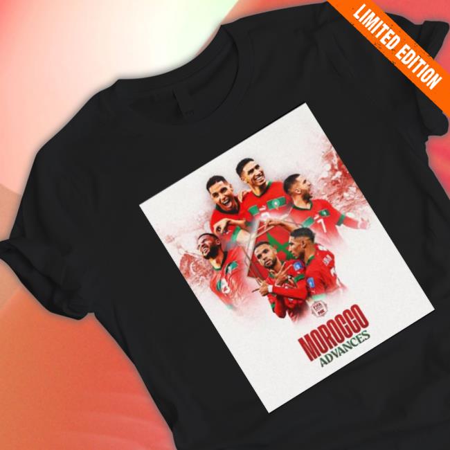 Morocco Is Moving On To The Semifinals For The First Time In History World Cup Qatar 2022 Sweatshirt