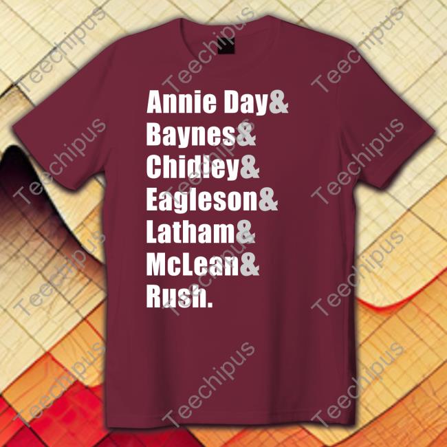 NCCU Annie Day Baynes Chidley Eagleson Latham Mclean Rush Tee