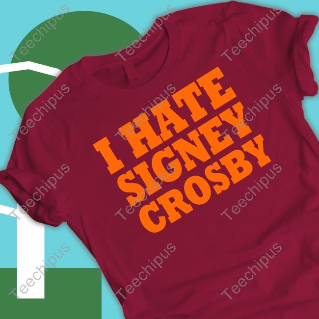Pittsburgh Penguins I Hate Signey Crosby Long Sleeve Tee