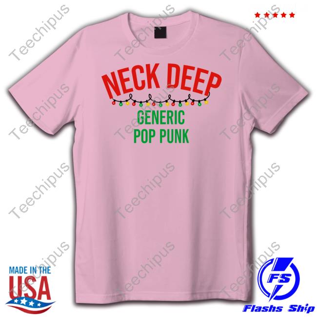 Neck Deep Generic Pop Punk Christmas Tees