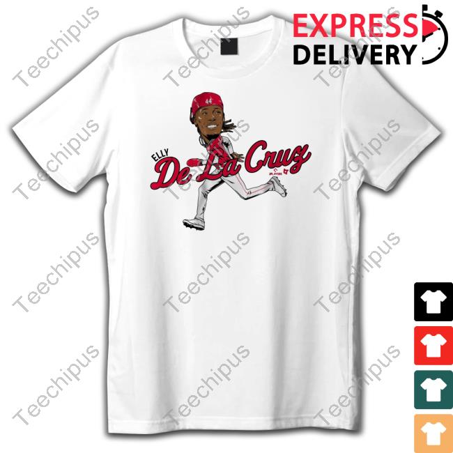 Breakingt Store Elly De La Cruz Caricature Tank Top