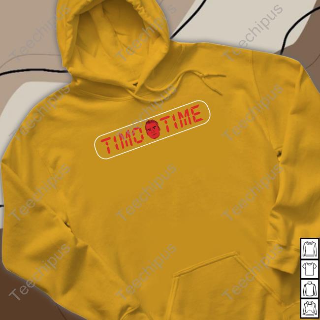 Barstoolsports Store Timo Time Hoodied Sweatshirt Spittin' Chiclets