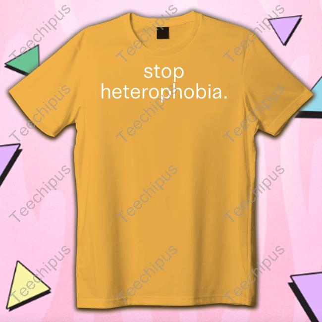 Amazing Lucas Stop Heterophobia Tee