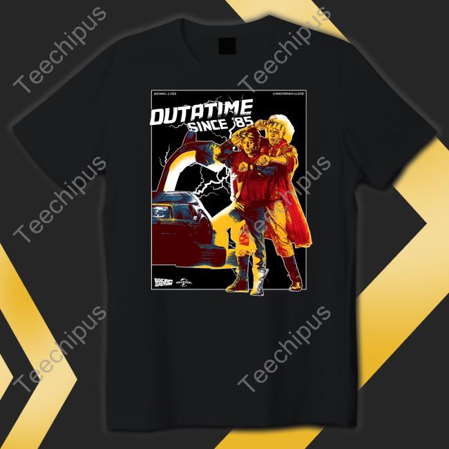 Outatime Since 85 Doc And Marty Tee Shirt