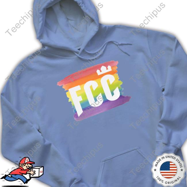Cincyshirts Store Fc Cincinnati Pride Fcc Rainbow Tee Shirt