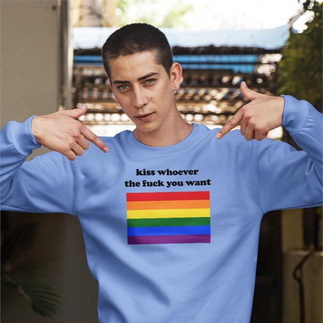 Kiss Whoever The Fuck You Want Hoodie Jai Da Star