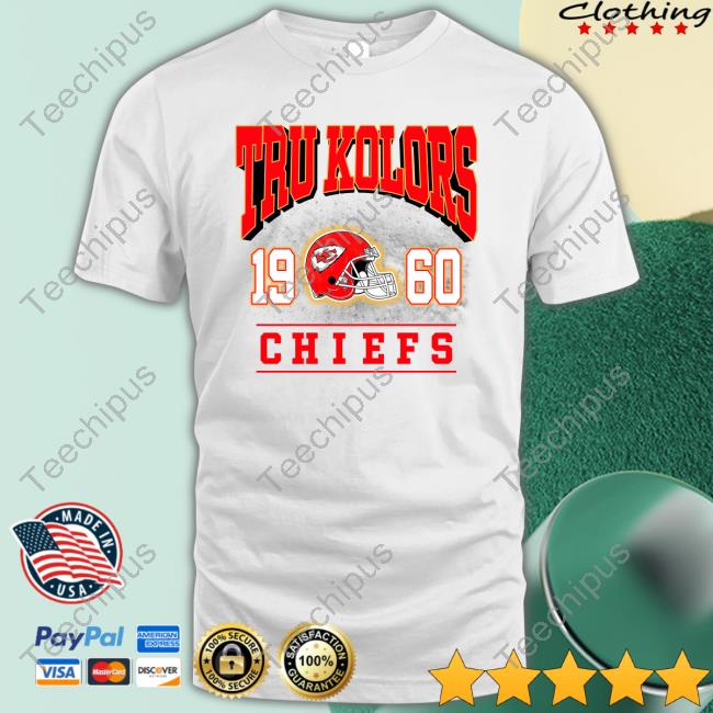 Kansas City Chiefs Tru Kolors 1960 Chiefs Hoodie Sweatshirt