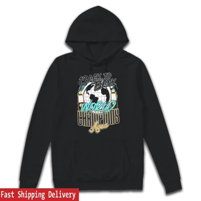 Original Aqua Back To Back 2024 World Champion Classic Shirt