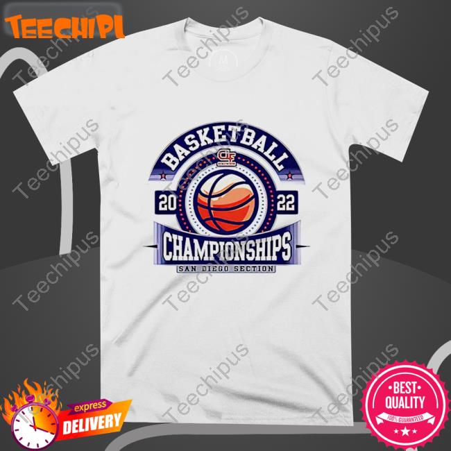 2022 CIF-SDS Championship Basketball Tee Shirt