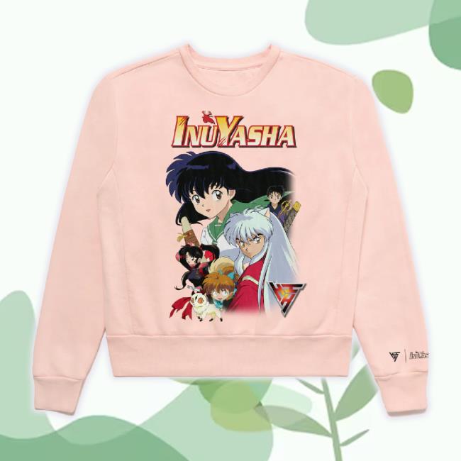 Official Hypland Merch Store Inuyasha Character Sweater (Dusty Pink) Smoke Hypland Apparel Clothing Shop