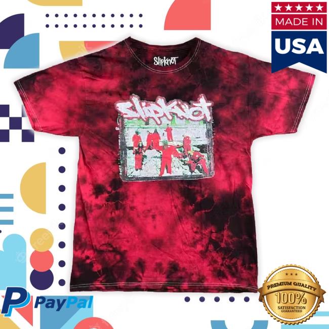 Trending Slipknot Red Jumpsuit Poster Tie Dye Hoodie Sweatshirt
