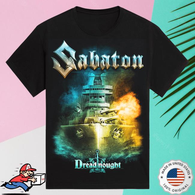 Official Sabaton Merch Store Sabaton I Fear Nothing Shirt 2023 Sabaton Shop