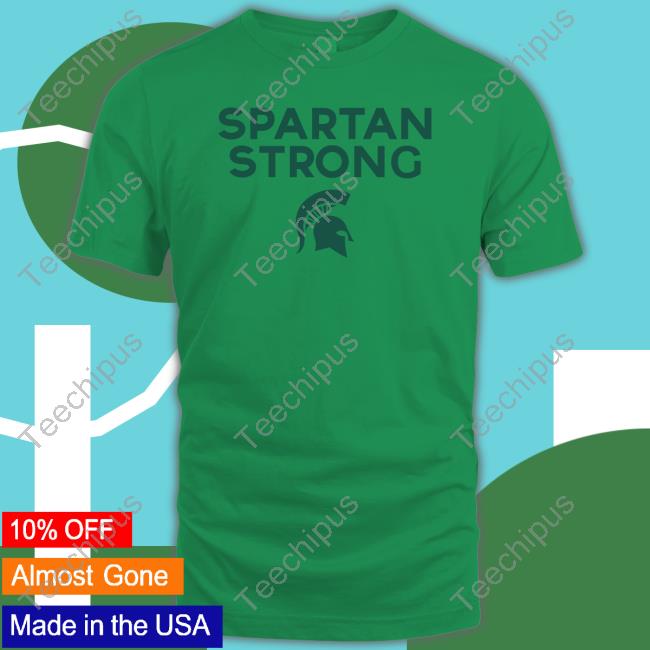 Michigan Basketball Tom Izzo Wearing Spartan Strong Msu Hoodie