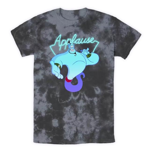 Officia Disney Aladdin Applause Genie Tie-Dye Hoodie Sweatshirt