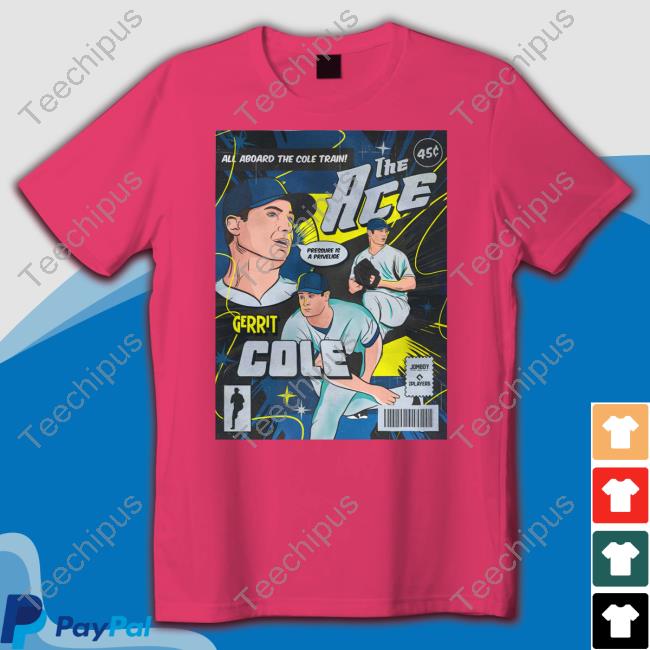 Jomboymedia Store Gerrit Cole The Ace Comic Edition Hoodie