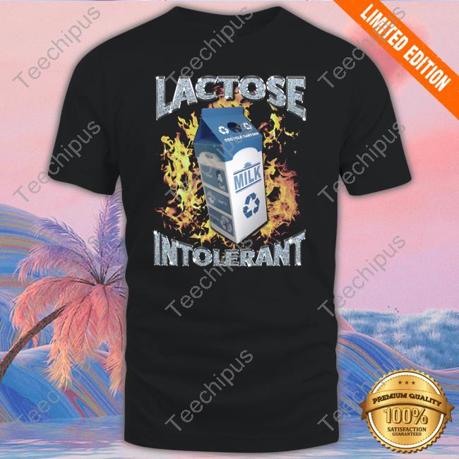 Shitheadsteve Store Lactose Intolerant Long Sleeve Tee