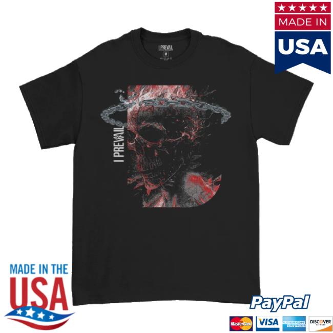 Trending I Prevail Merch Store Chains Skull Classic Shirt (Black) Iprevailmerch Shop