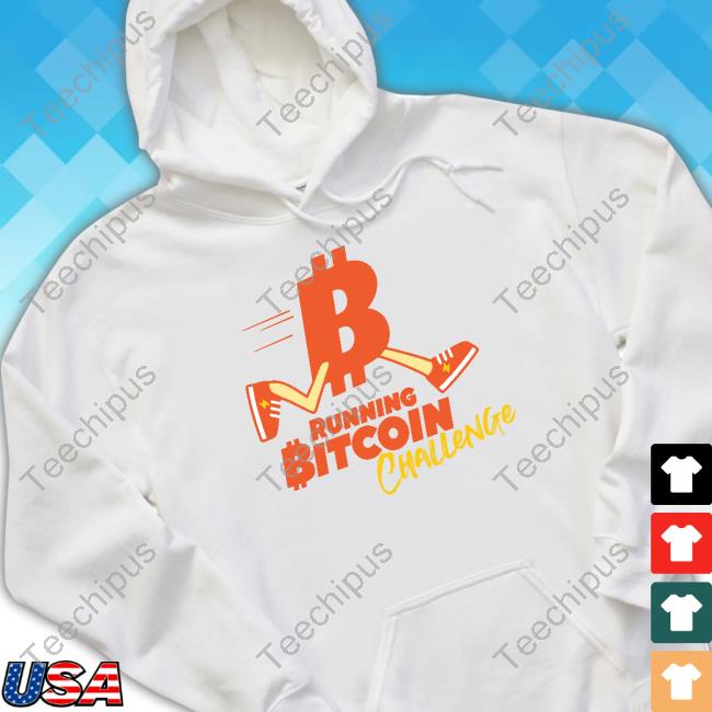 Fran Finney Running Bitcoin Challenge Sweatshirt