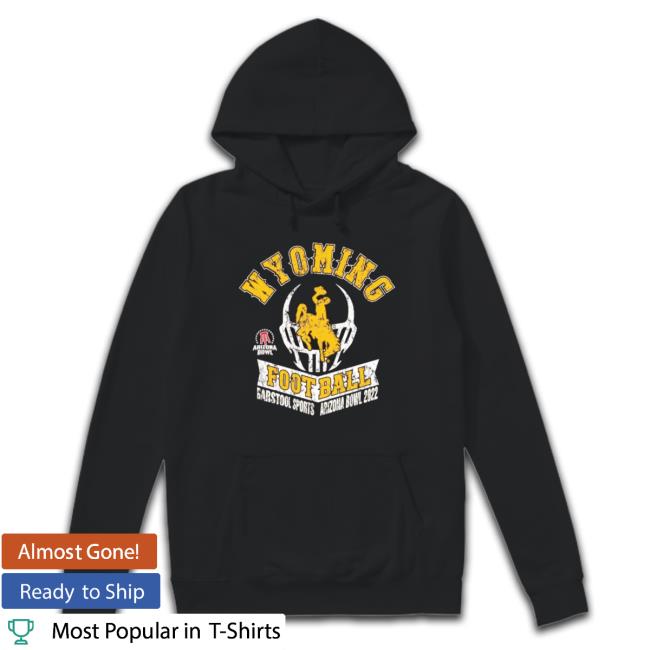 Official 2022 Wyoming Cowboys Football Barstool Sports Arizona Bowl T-shirt