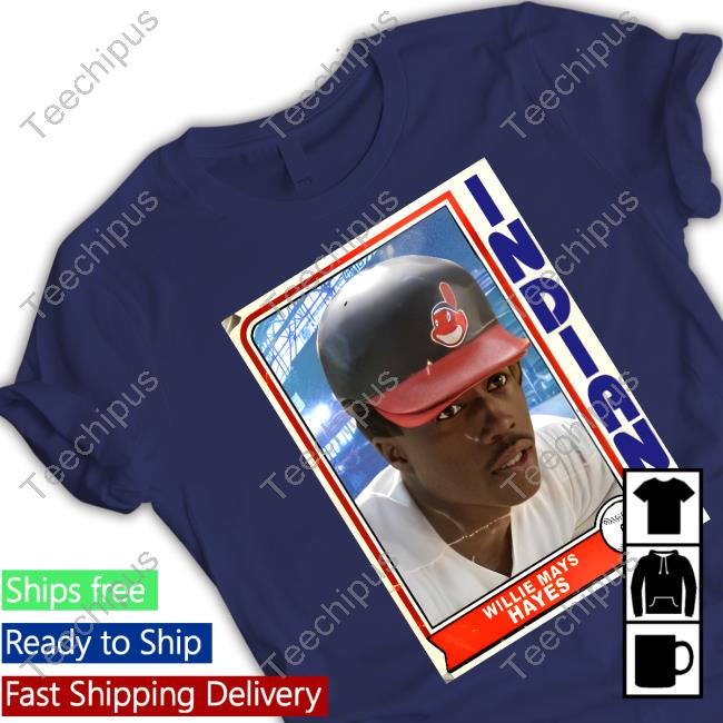 Willie Mays Hayes Indians Tee