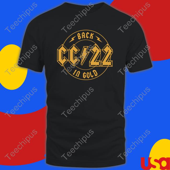 Caitlin Clark Cc 22 Back In Gold T Shirts