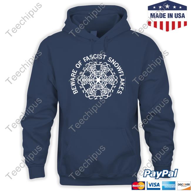 Fascist Snowflakes Curved Logo Hoodie