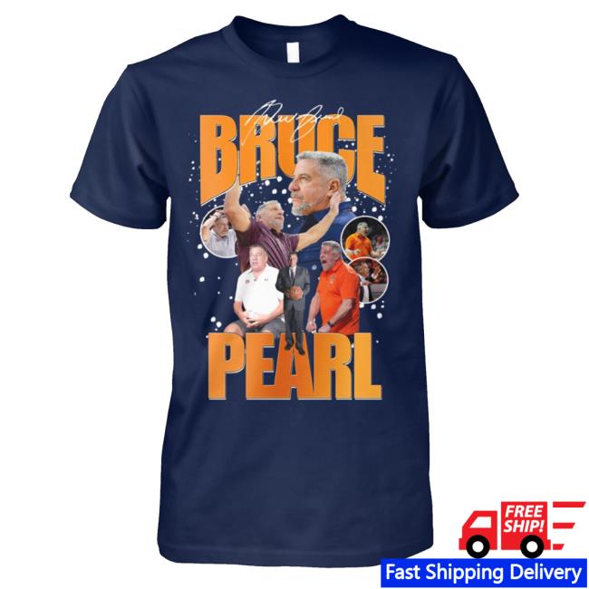 Official Bruce Pearl Vintage Auburn Mbb Tank Top