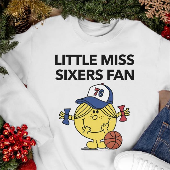 Little Miss Sixers Tee Shirt