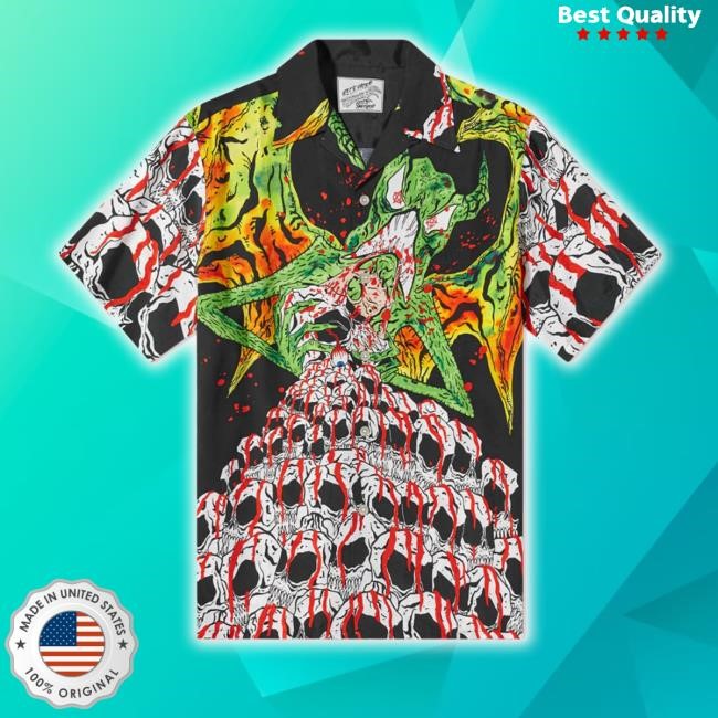 Wacko Maria X Neck Face Type-1 Anniversary Hawaiian Shirt