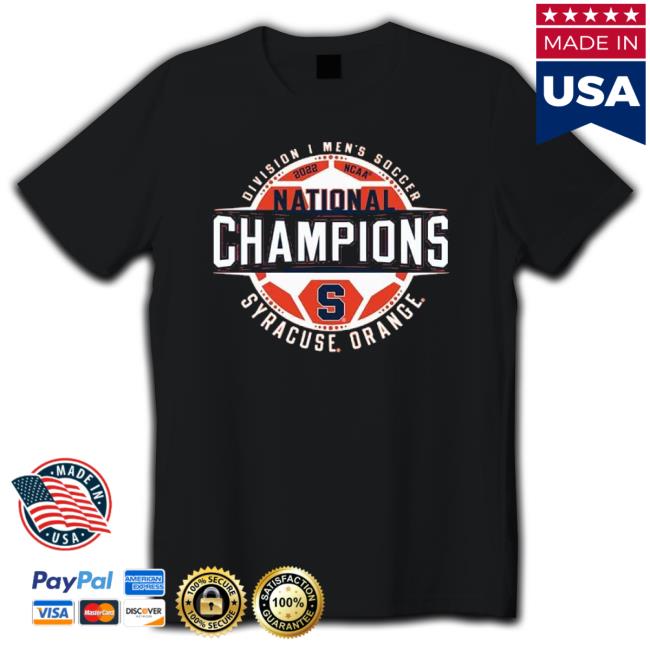 2022 Men’S Soccer Ncaa National Champions Syracuse Orange T-shirt 2022 Men’S Soccer Ncaa National Champions Syracuse Orange Classic Shirt